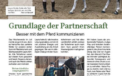 Grundlage der Partnerschaft – Pferd & Freizeit (Ausgabe 03/2020)